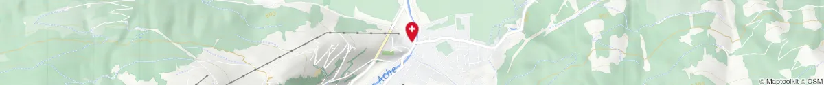 Kartendarstellung des Standorts für Steinbock-Apotheke in 5710 Kaprun